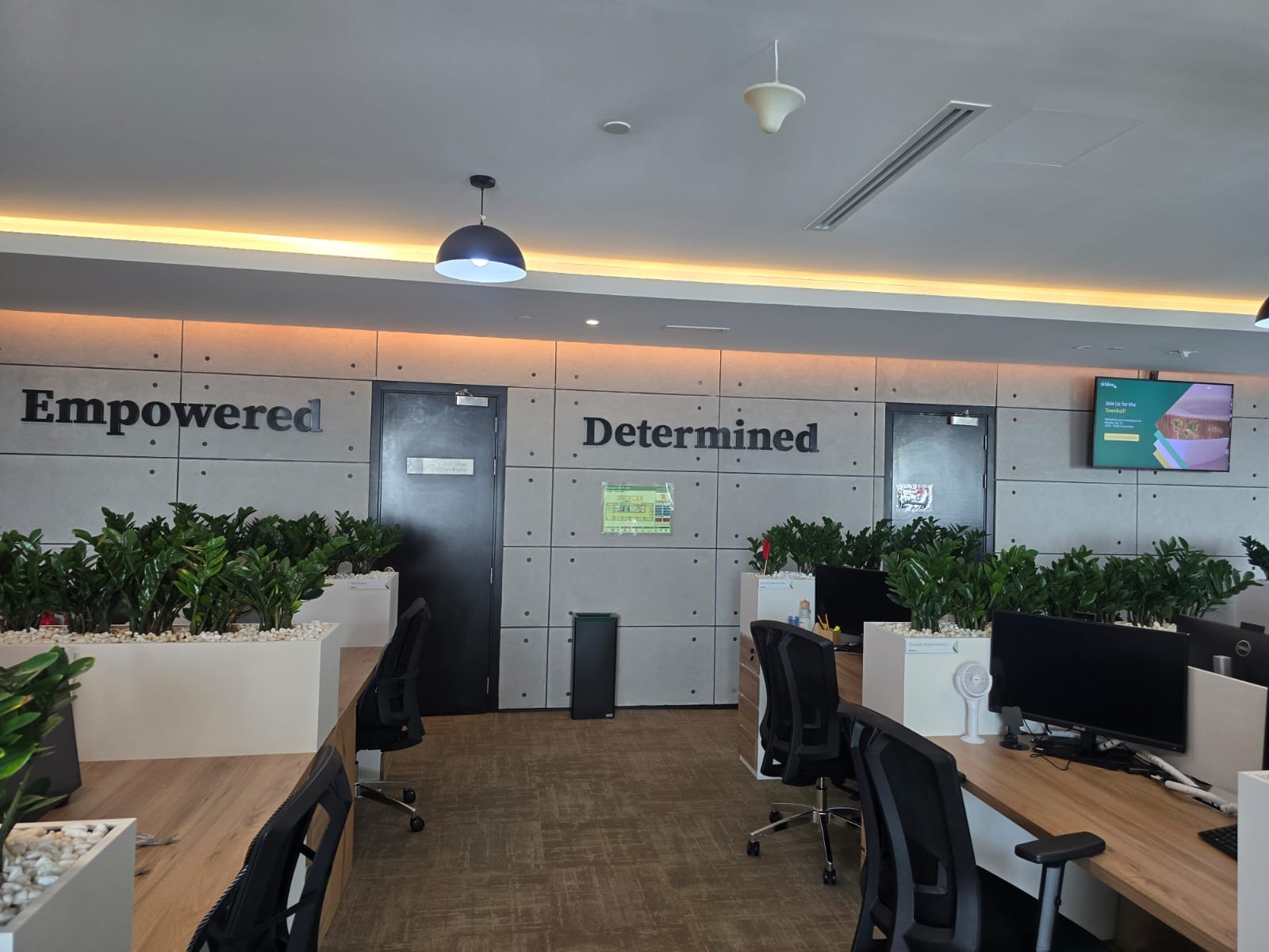 Photoluminescent evacuation signage and escape plan board installed in Abu Dhabi